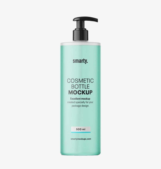 Cosmetic Bottle Mockup
