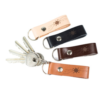 Schlüsseletui aus Leder
