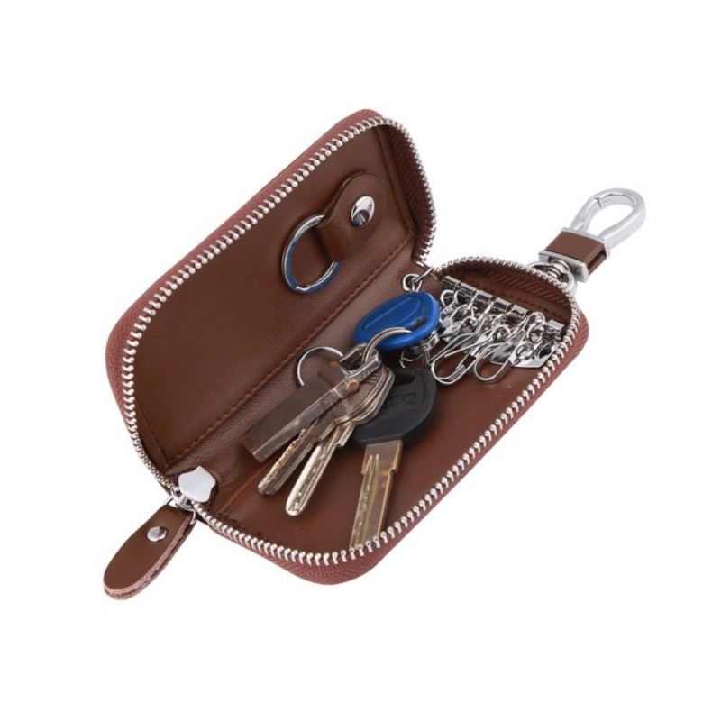 Llave de cuero genuino