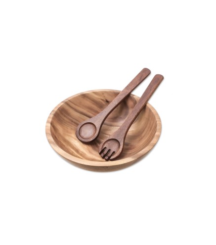 Handgefertigte Holzschale