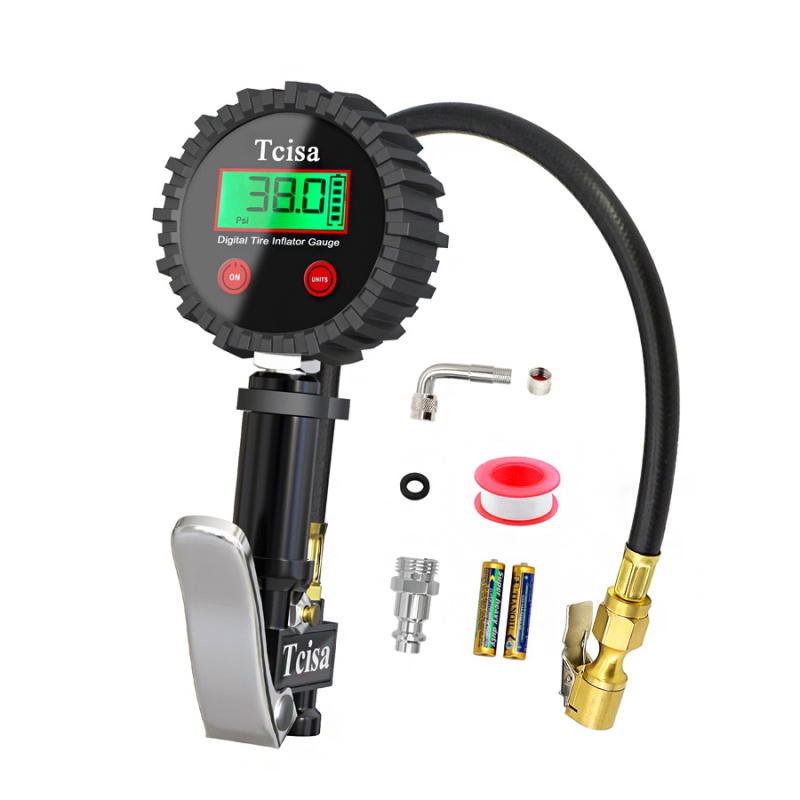 Car Brake Disc And Red Caliper