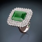 Green Diamond Rings