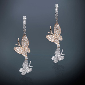 Diamond Chandelier Earrings