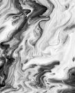 Black & White Abstract Painted
