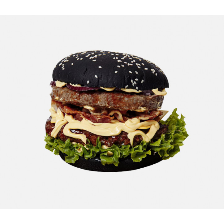 Hamburguesa Negra