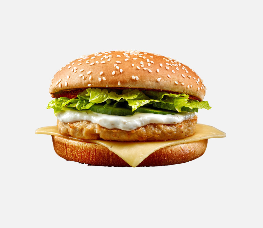 Hamburger Di Pollo Al Formaggio