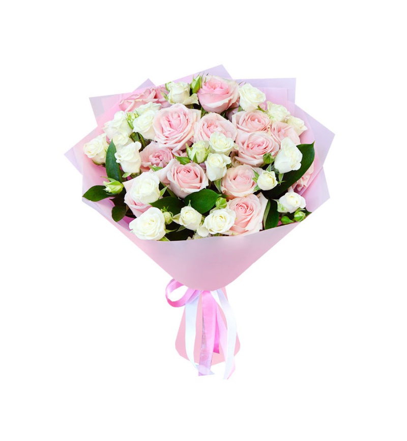 الورود المتوسطة Hatbox