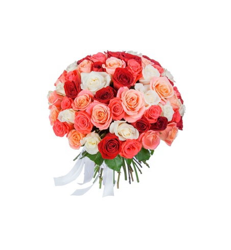 Fröhlich der Weg Blumenstrauß