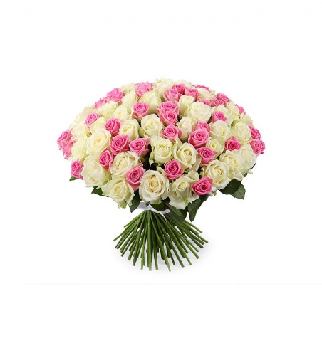 Bouquet of lilac roses