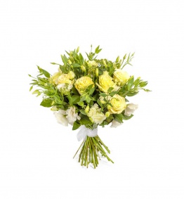 White Roses Bunch