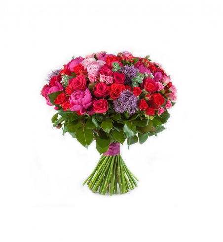 Mazzi di fiori a scatola rotonda