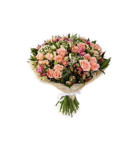 Mazzi di fiori a scatola rotonda