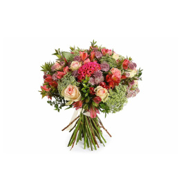 أحب تلك الباقة الوردية