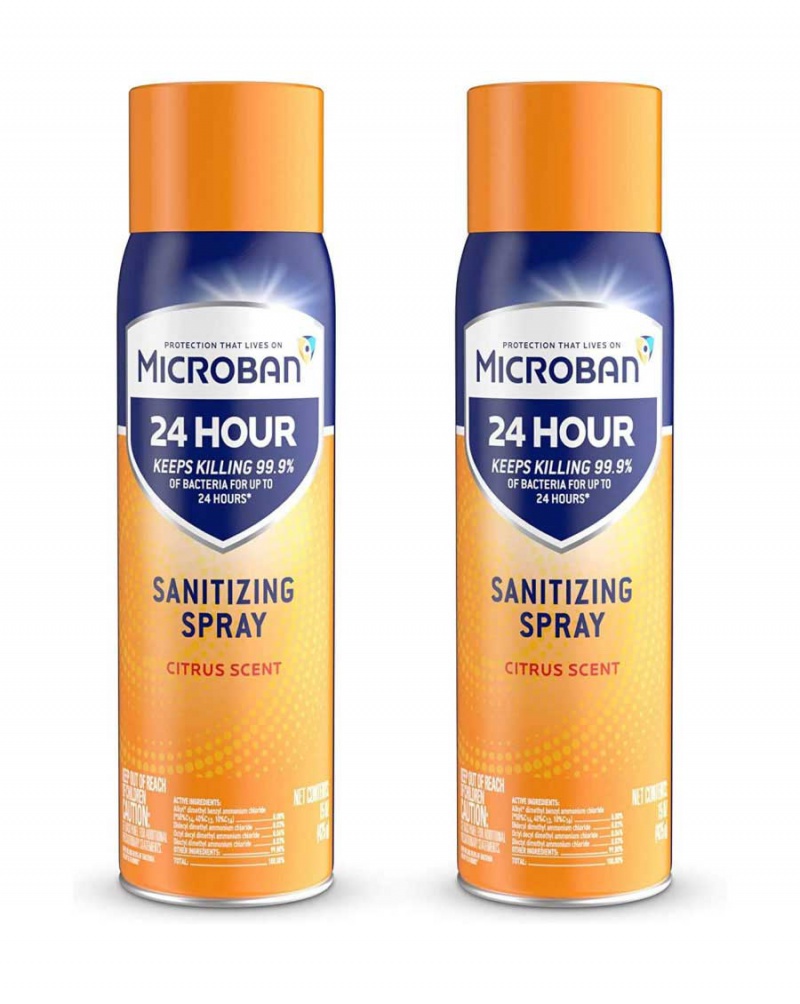 Microban Sanitizing Spray