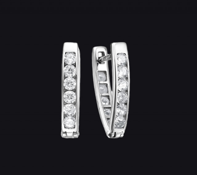 Pendiente Oro Rosado