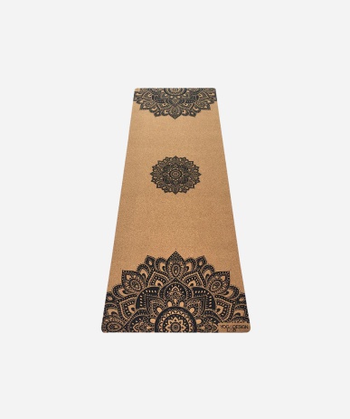 Yoga Mat Mandala Black