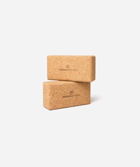 Vitality Yoga Block Cork