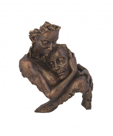 Scultura Busto Coppia